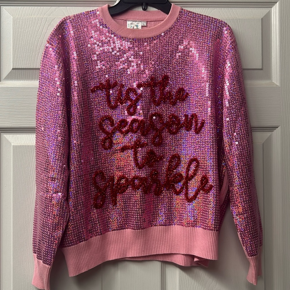 ✨🎄Queen of Sparkles holiday sweater!